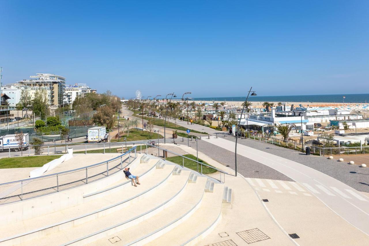 Romantico Open Space A 3Min Dalla Spiaggia - Homeunity Rimini Exterior foto